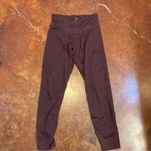 Ladies Purple/Plum Athletic Leggings